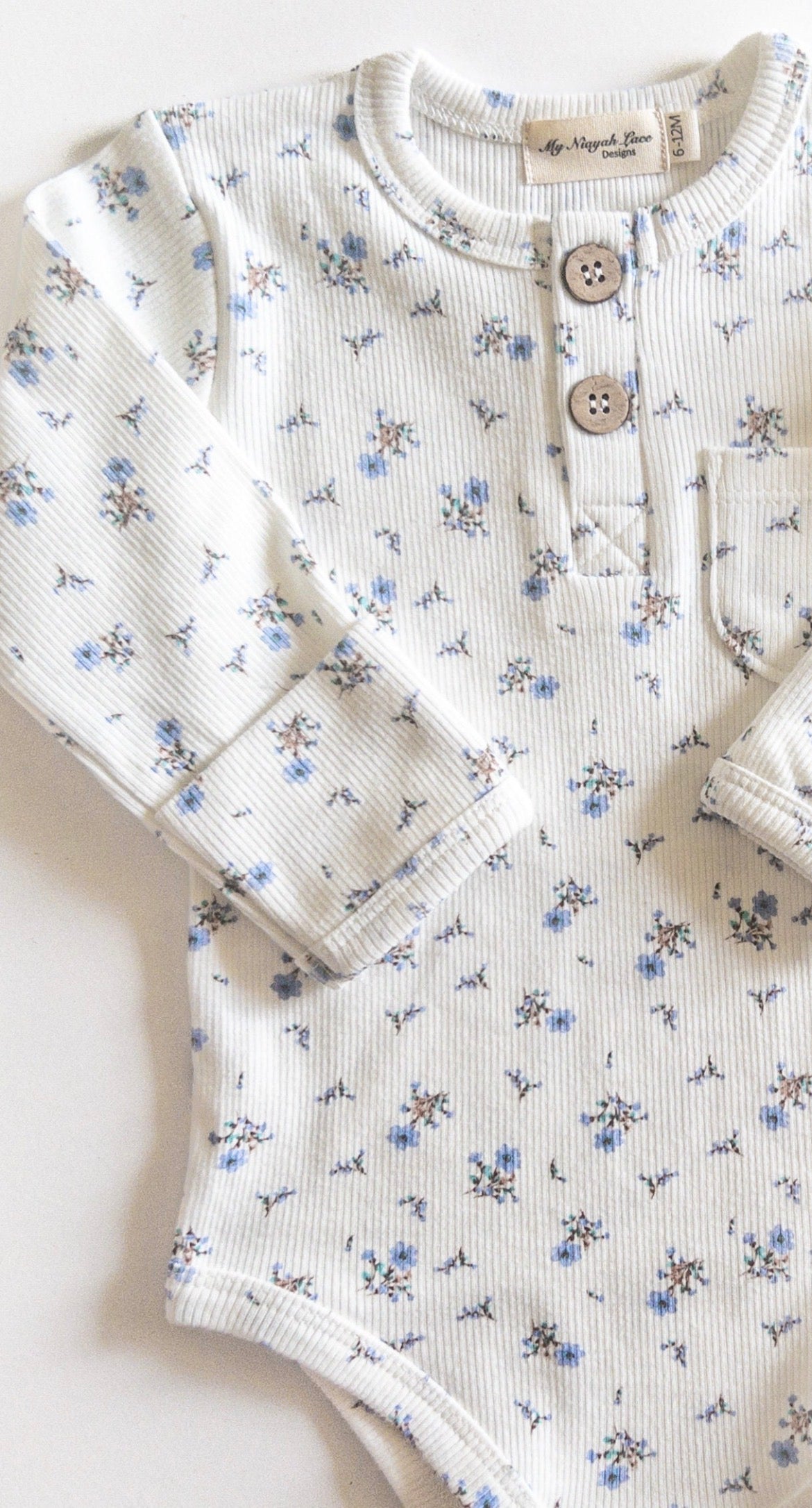 Ivory Bloom Bodysuit | 18-24M