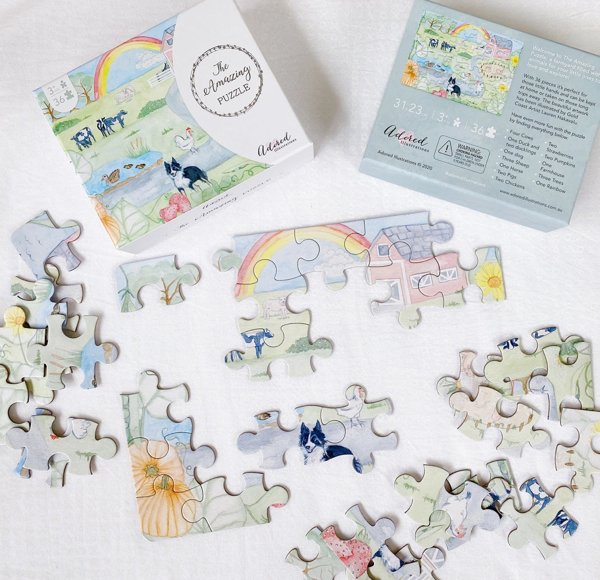 The Amazing Puzzle | Farmyard Animals