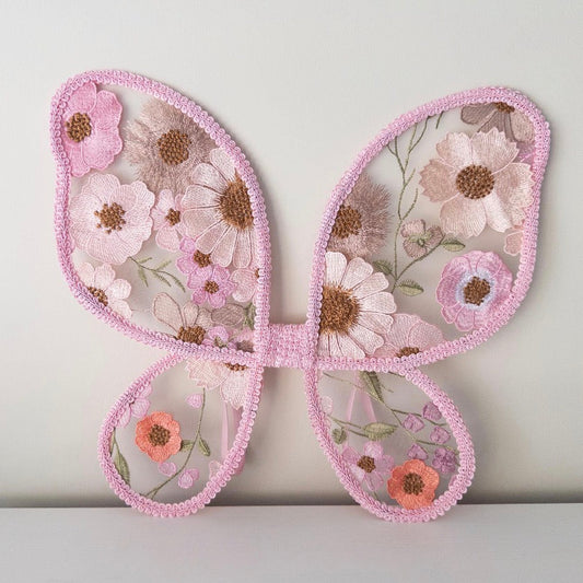 Fairy Wings | Pink Floral
