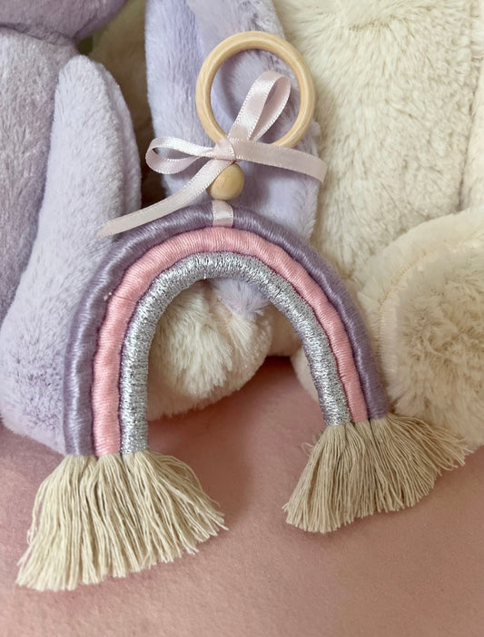 Nursery Decor | Macrame Rainbow Wonder 2