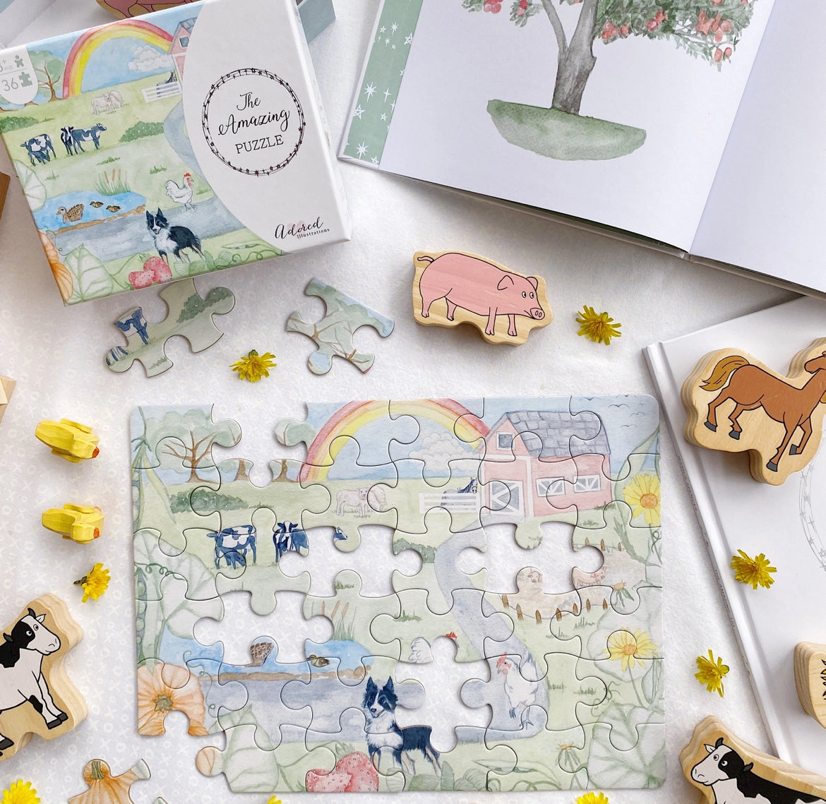 The Amazing Puzzle | Farmyard Animals
