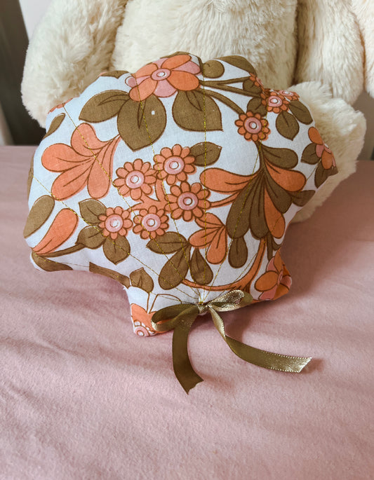 Decorative Pillow | Floral Shell