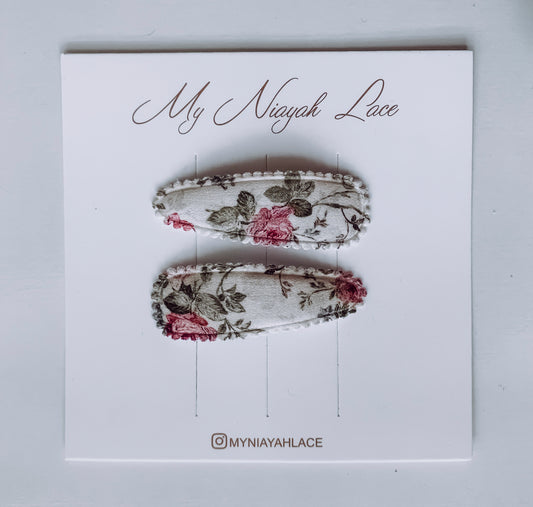 Hair Clips | Floral Love