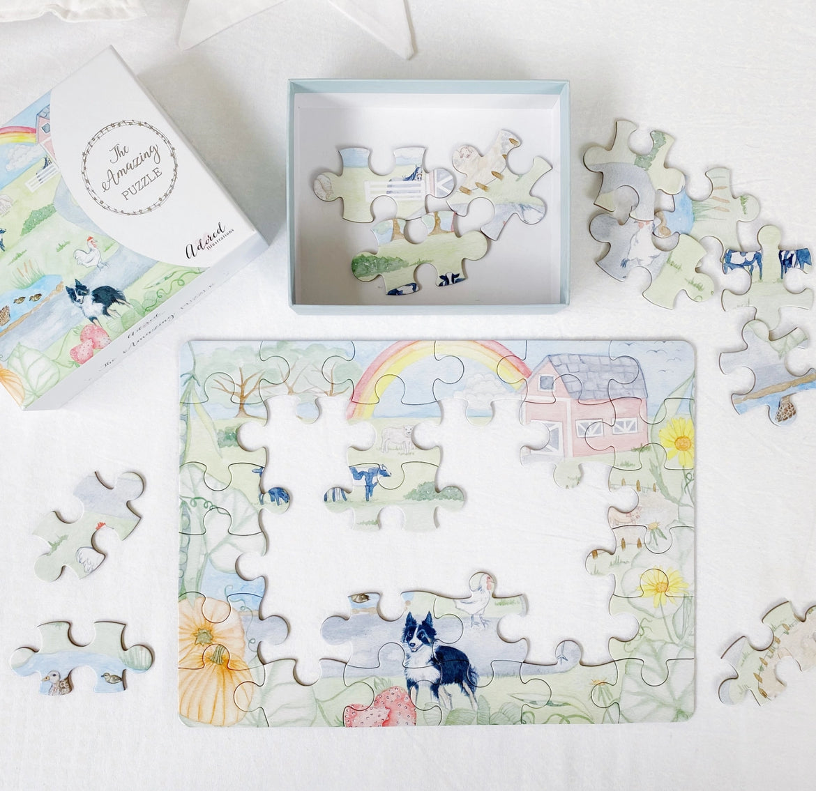 The Amazing Puzzle | Farmyard Animals