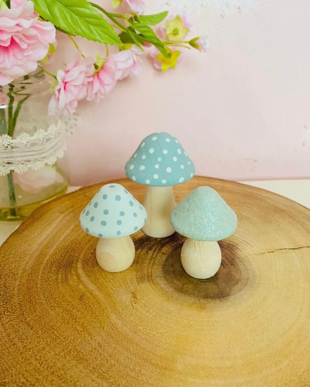 Decorative Set | Green Mushroom Magic