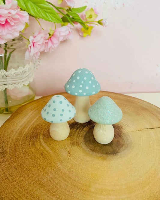 Decorative Set | Green Mushroom Magic
