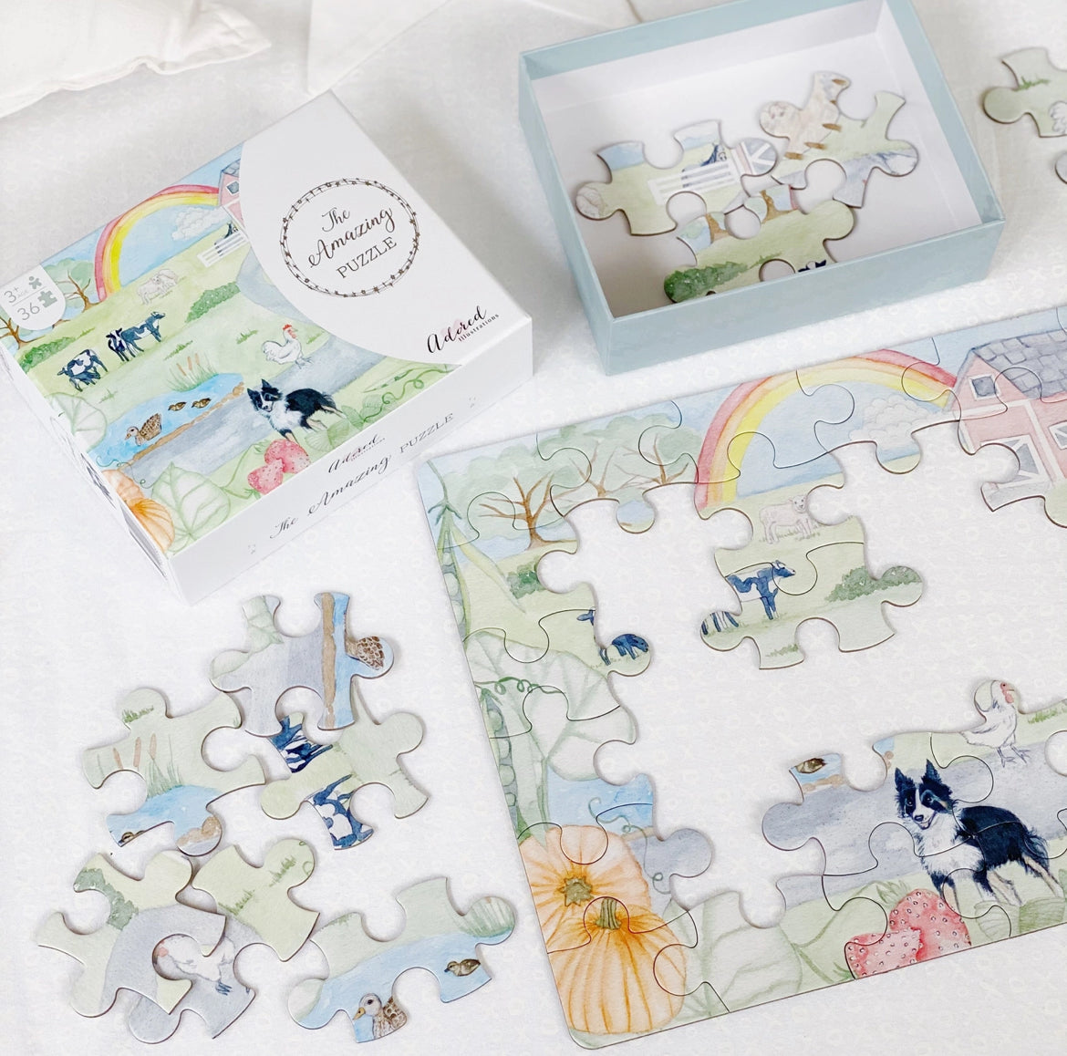 The Amazing Puzzle | Farmyard Animals