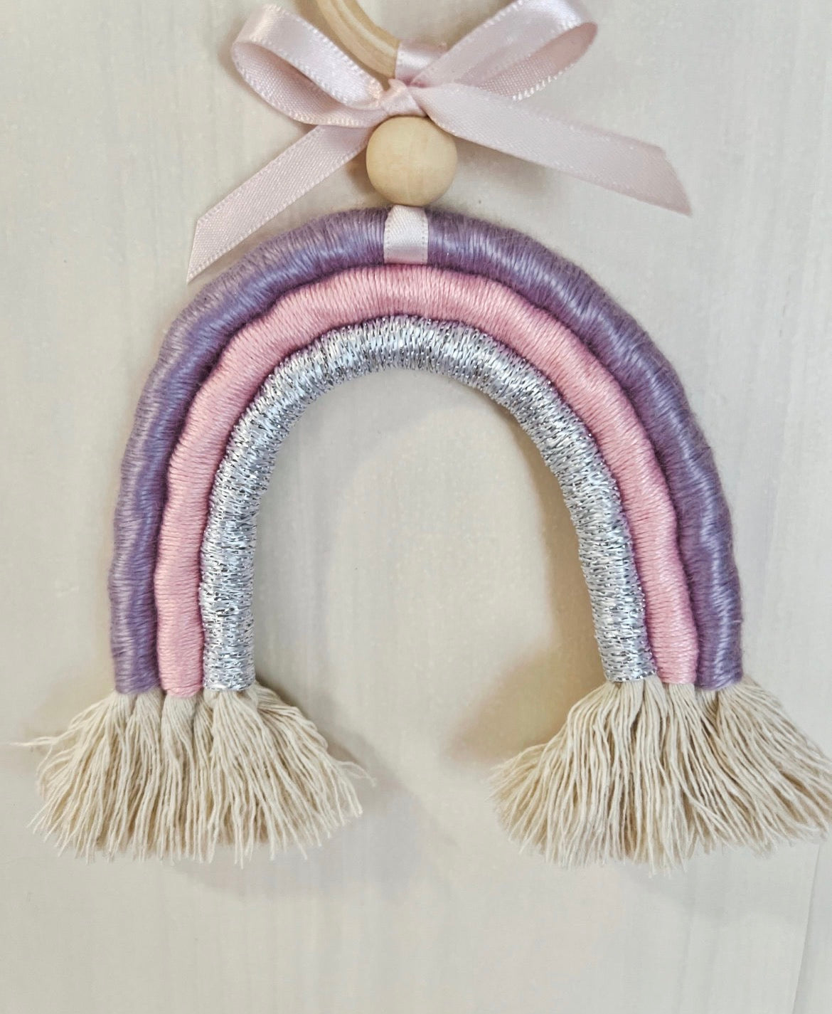 Nursery Decor | Macrame Rainbow Wonder 2