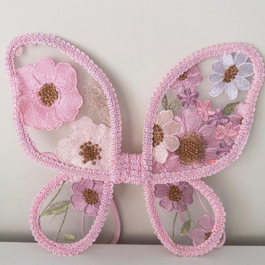 Fairy Wings | Pink Floral